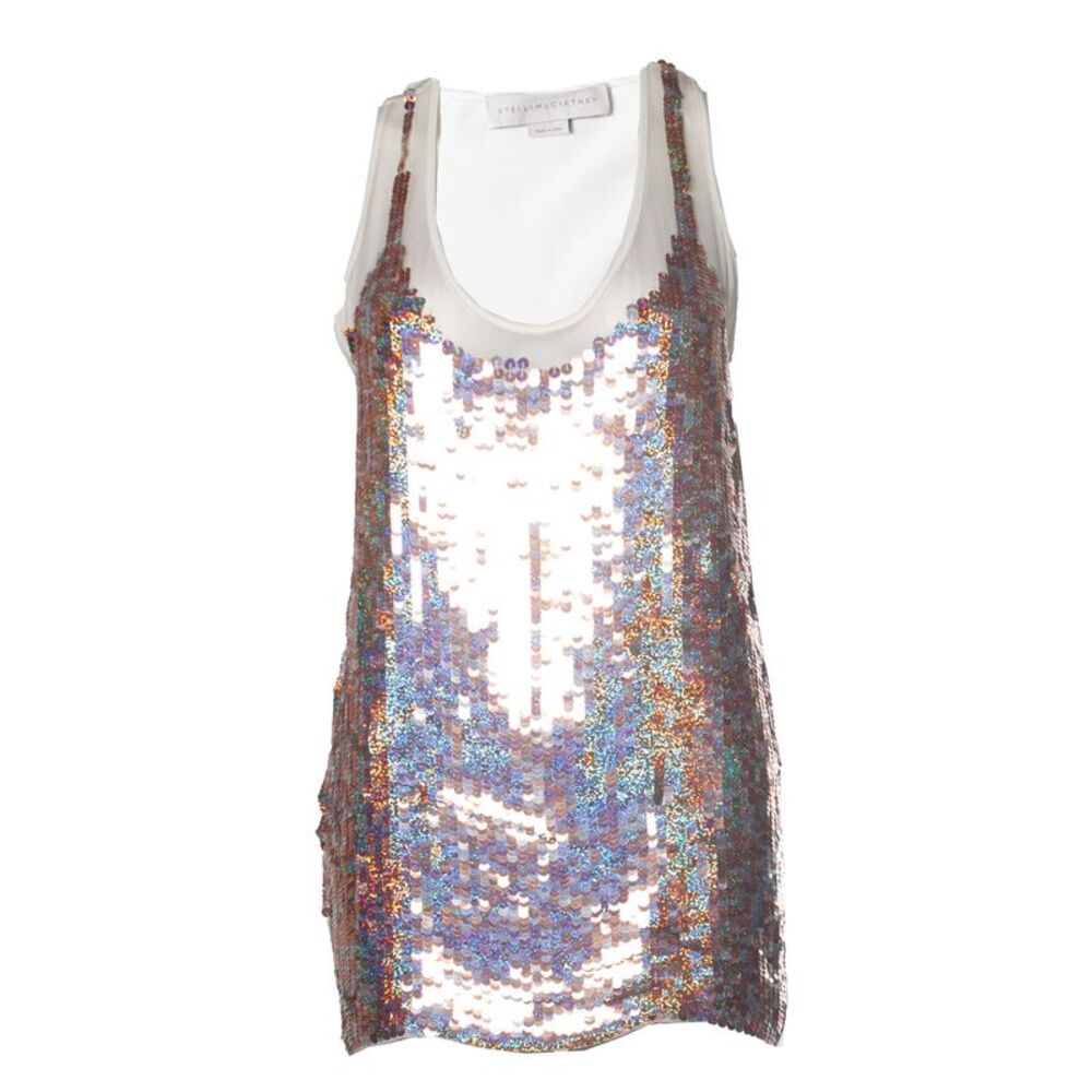 Stella McCartney, sequinned tanktop